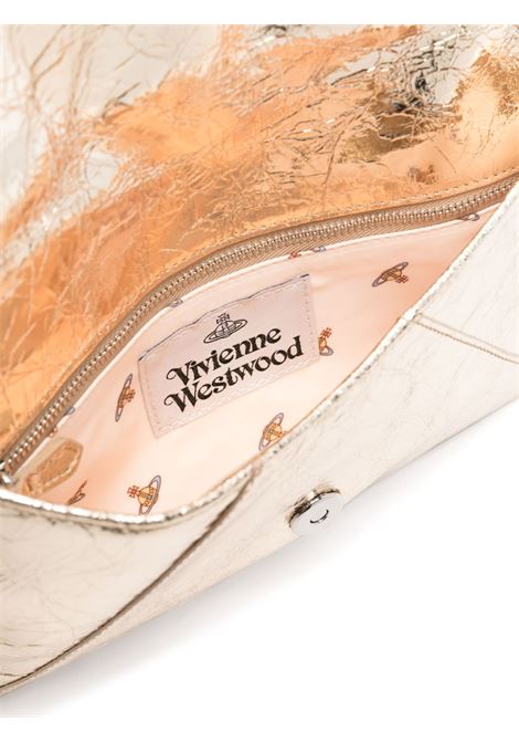 Borsa clutch Envelope in oro Vivienne Westwood - donna VIVIENNE WESTWOOD | 5B010002WL00A7R401